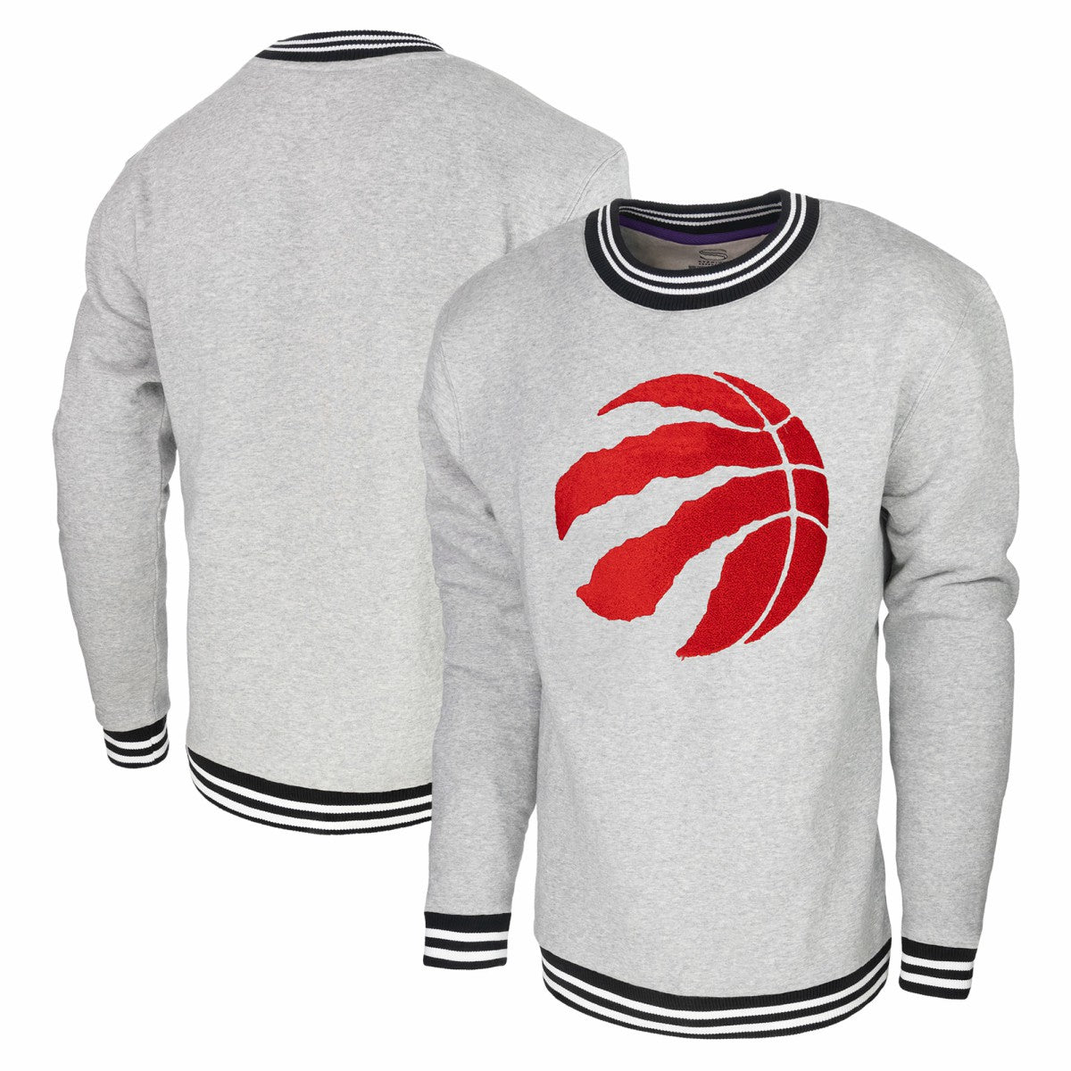 NBA - Toronto Raptors Stadium Essentials Club Level Pullover Sweatshirt - Heather Gray