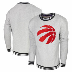 NBA - Toronto Raptors Stadium Essentials Club Level Pullover Sweatshirt - Heather Gray
