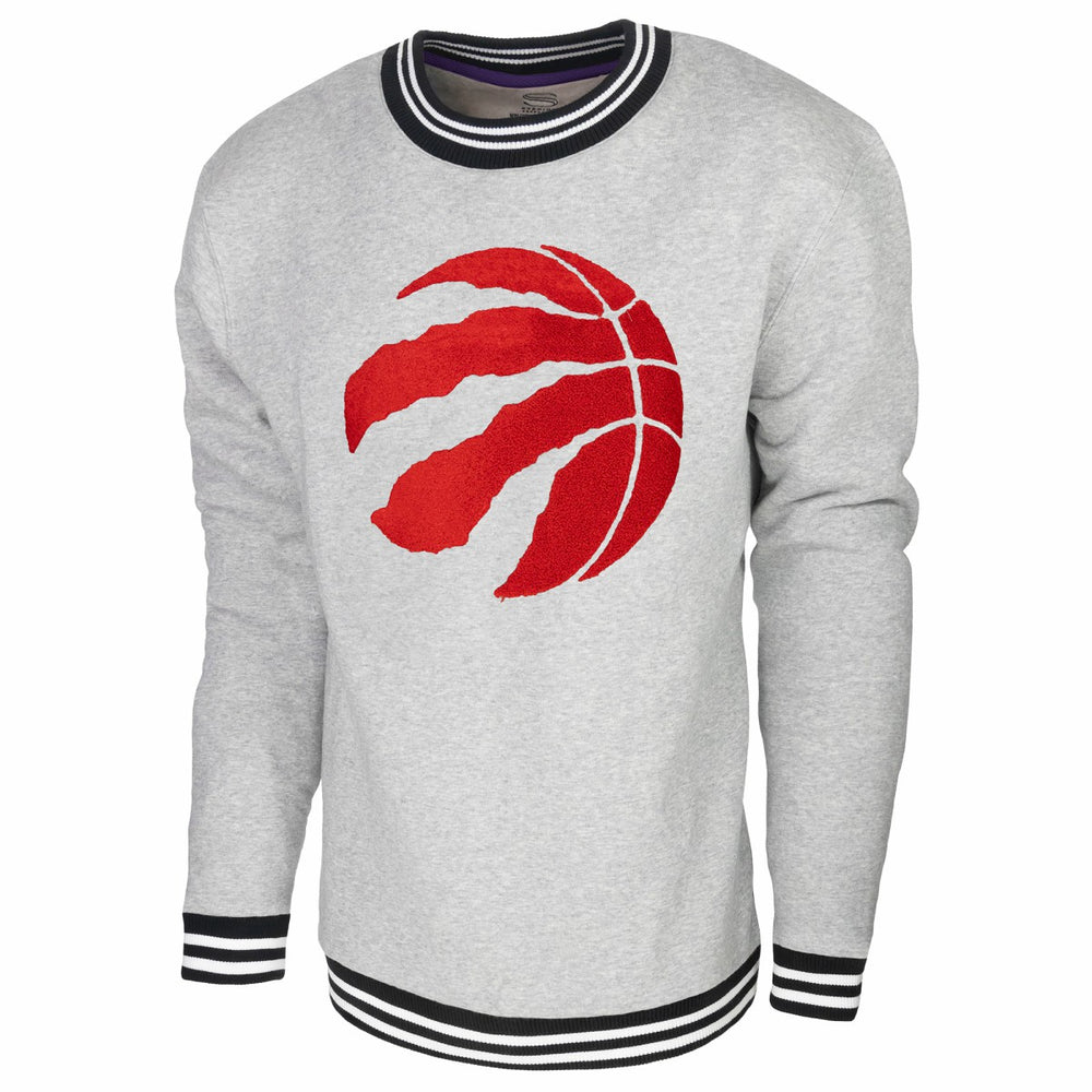 NBA - Toronto Raptors Stadium Essentials Club Level Pullover Sweatshirt - Heather Gray