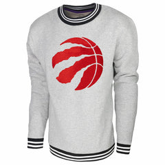 NBA - Toronto Raptors Stadium Essentials Club Level Pullover Sweatshirt - Heather Gray