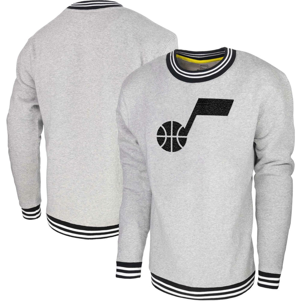 NBA - Utah Jazz Stadium Essentials Club Level Pullover Sweatshirt - Heather Gray