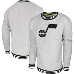 NBA - Utah Jazz Stadium Essentials Club Level Pullover Sweatshirt - Heather Gray