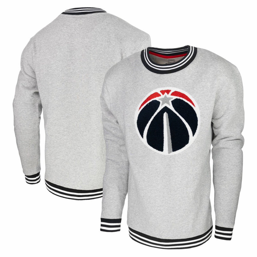 NBA - Washington Wizards Stadium Essentials Club Level Pullover Sweatshirt - Heather Gray