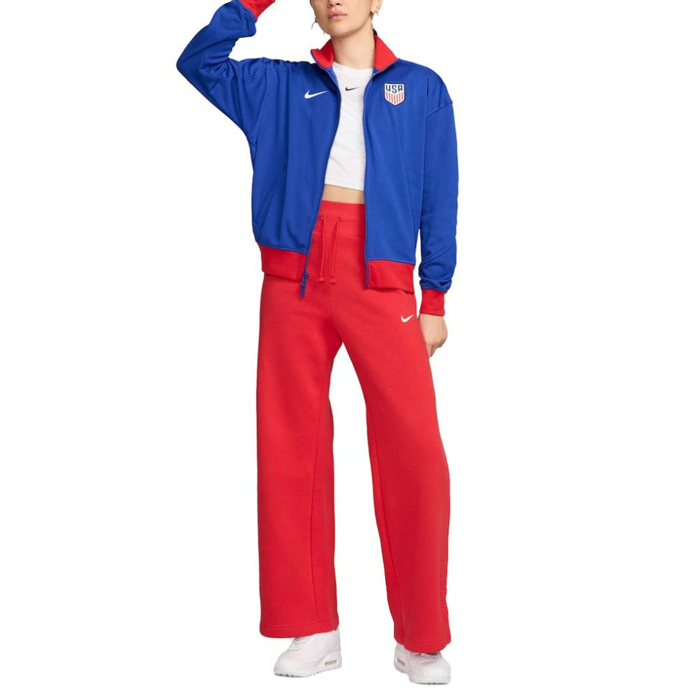 Nike USMNT Women's 2024 Academy Pro Anthem Full-Zip Jacket - Royal