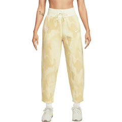 Nike USMNT Women's Phoenix Fleece High-Waisted Curve Pants - Cream