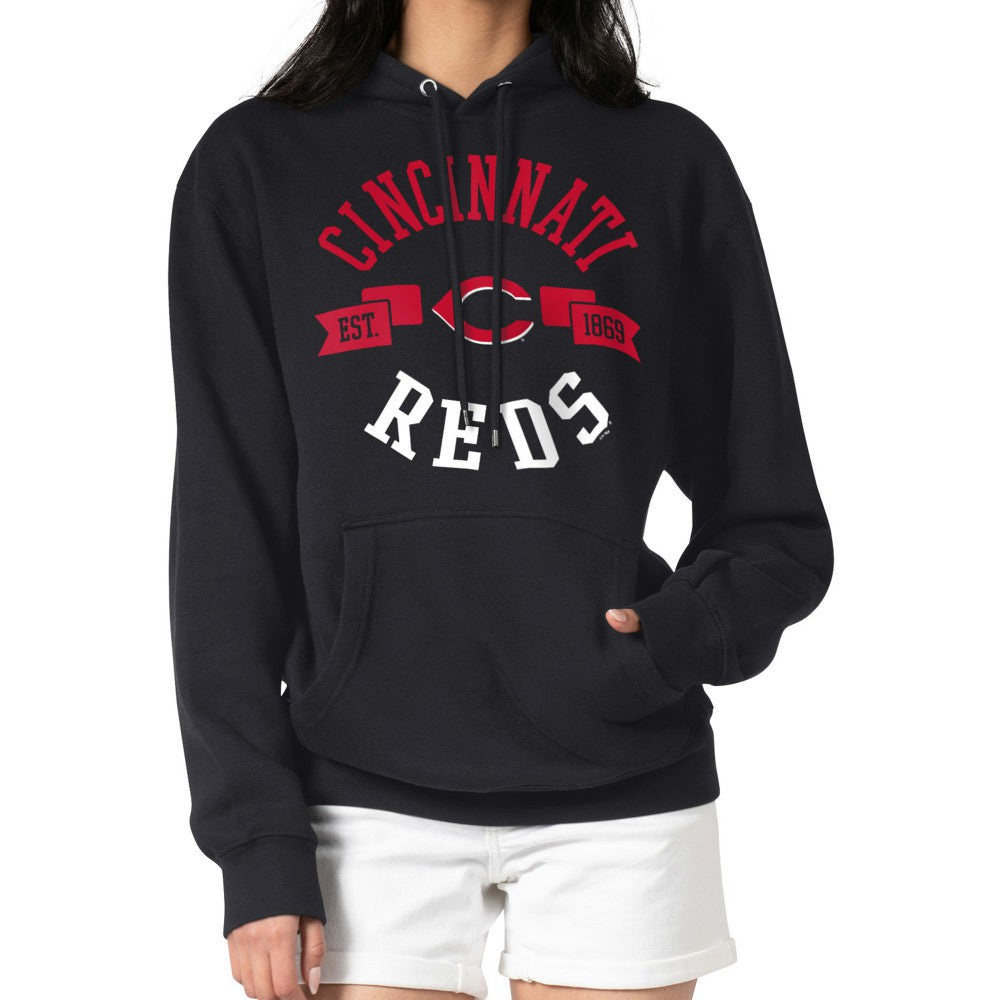 Cincinnati Reds G-III 4Her by Carl Banks Women's City Graphic Pullover Hoodie Lifestyle