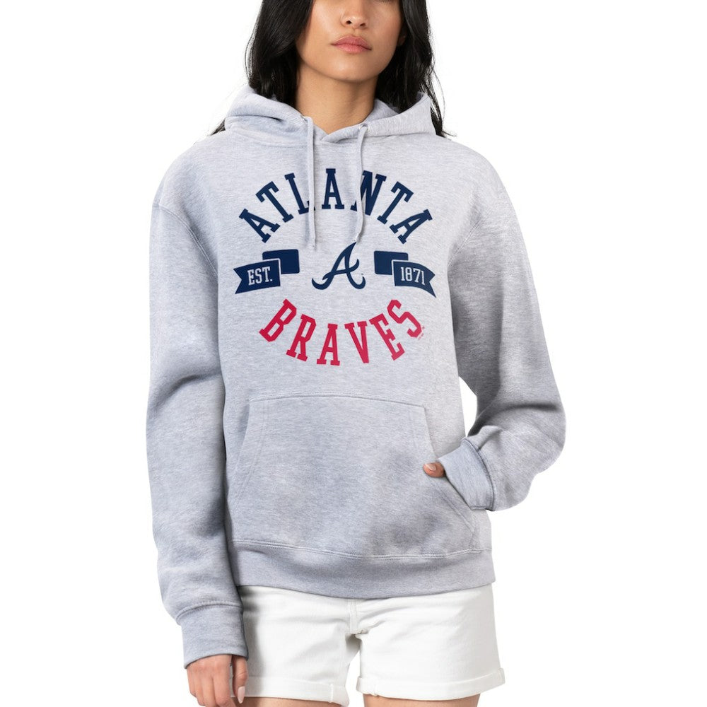 Atlanta Braves G-III 4Her by Carl Banks Women's City Graphic Pullover Hoodie Near Me