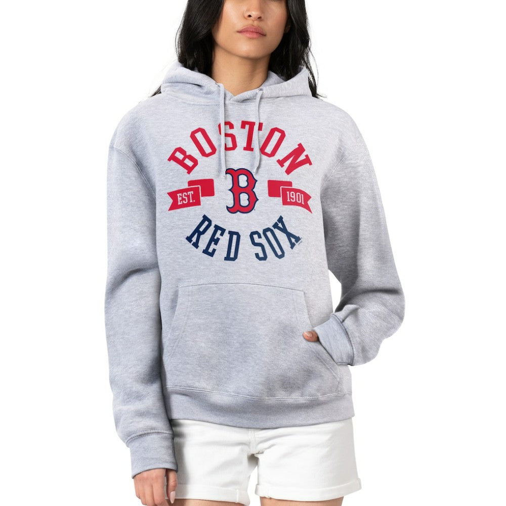 Boston Red Sox G-III 4Her by Carl Banks Women's City Graphic Pullover Hoodie Online