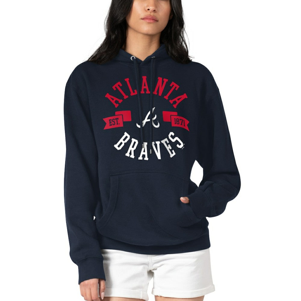 Atlanta Braves G-III 4Her by Carl Banks Women's City Graphic Pullover Hoodie for sale