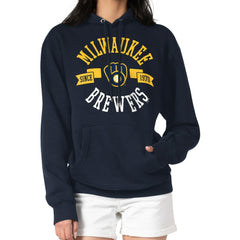Milwaukee Brewers G-III 4Her by Carl Banks Women's City Graphic Pullover Hoodie Lifestyle