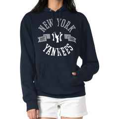 New York Yankees G-III 4Her by Carl Banks Women's City Graphic Pullover Hoodie On Sale