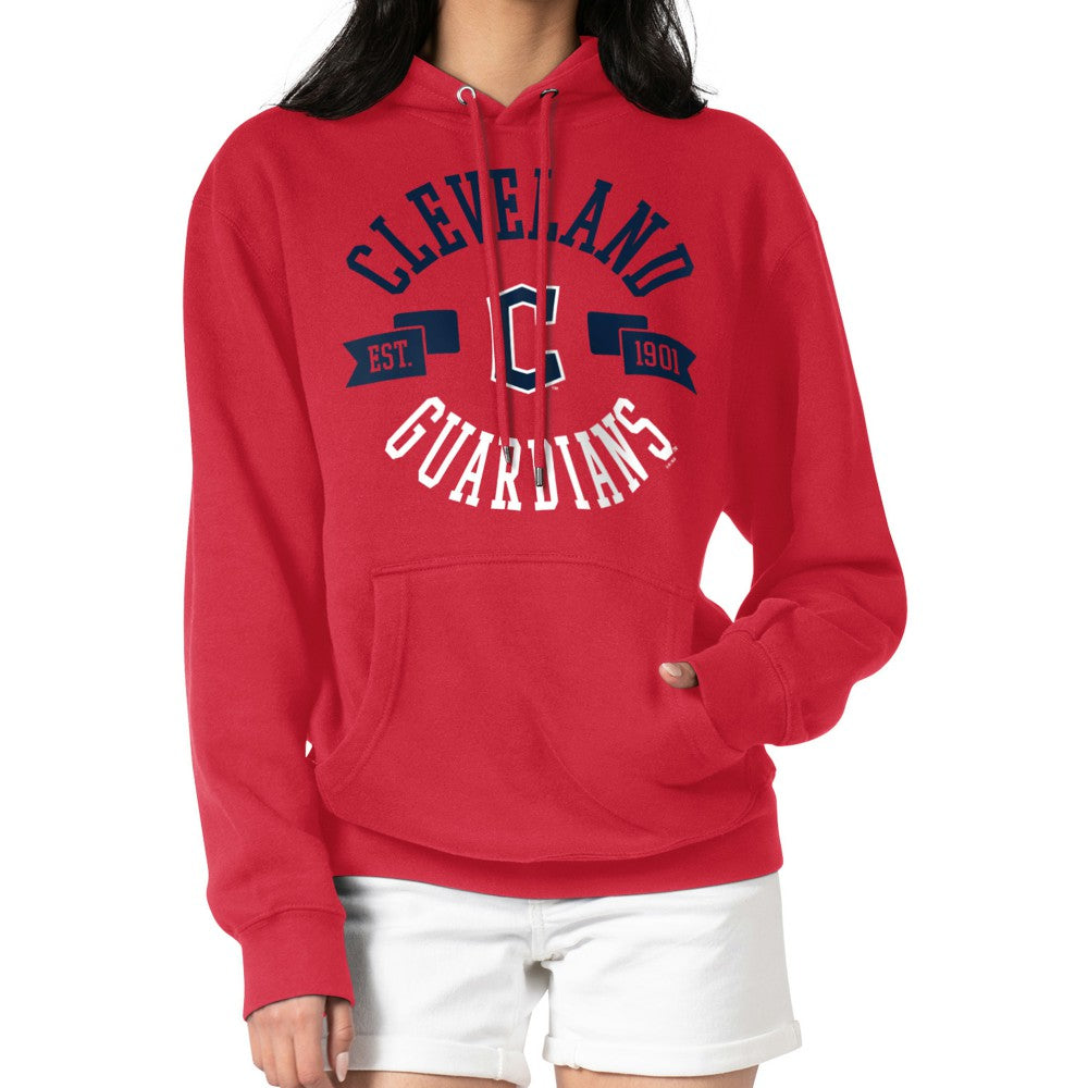 Cleveland Guardians G-III 4Her by Carl Banks Women's City Graphic Pullover Hoodie discount