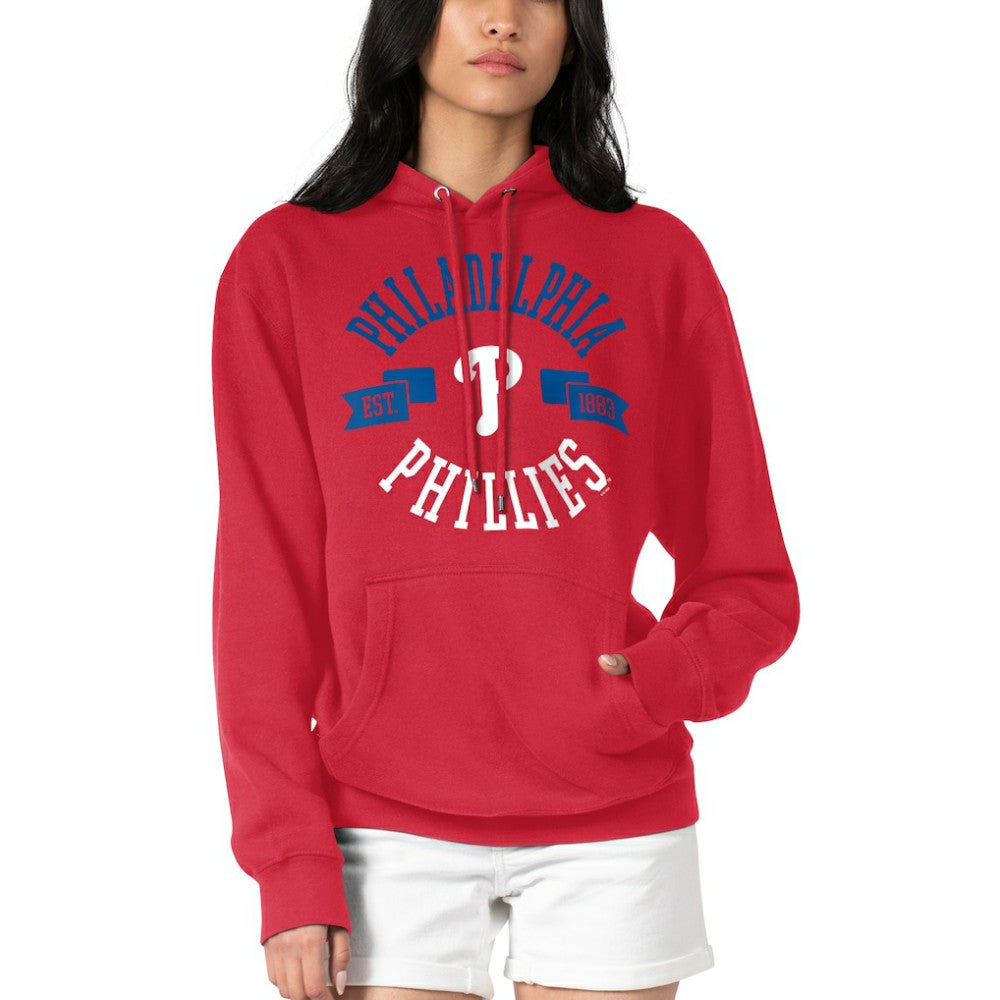 Philadelphia Phillies G-III 4Her by Carl Banks Women's City Graphic Pullover Hoodie discount