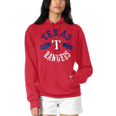 Texas Rangers G-III 4Her by Carl Banks Women's City Graphic Pullover Hoodie Sale