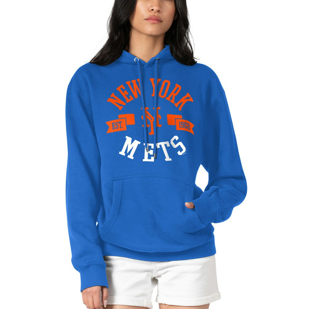 New York Mets G-III 4Her by Carl Banks Women's City Graphic Pullover Hoodie Lifestyle