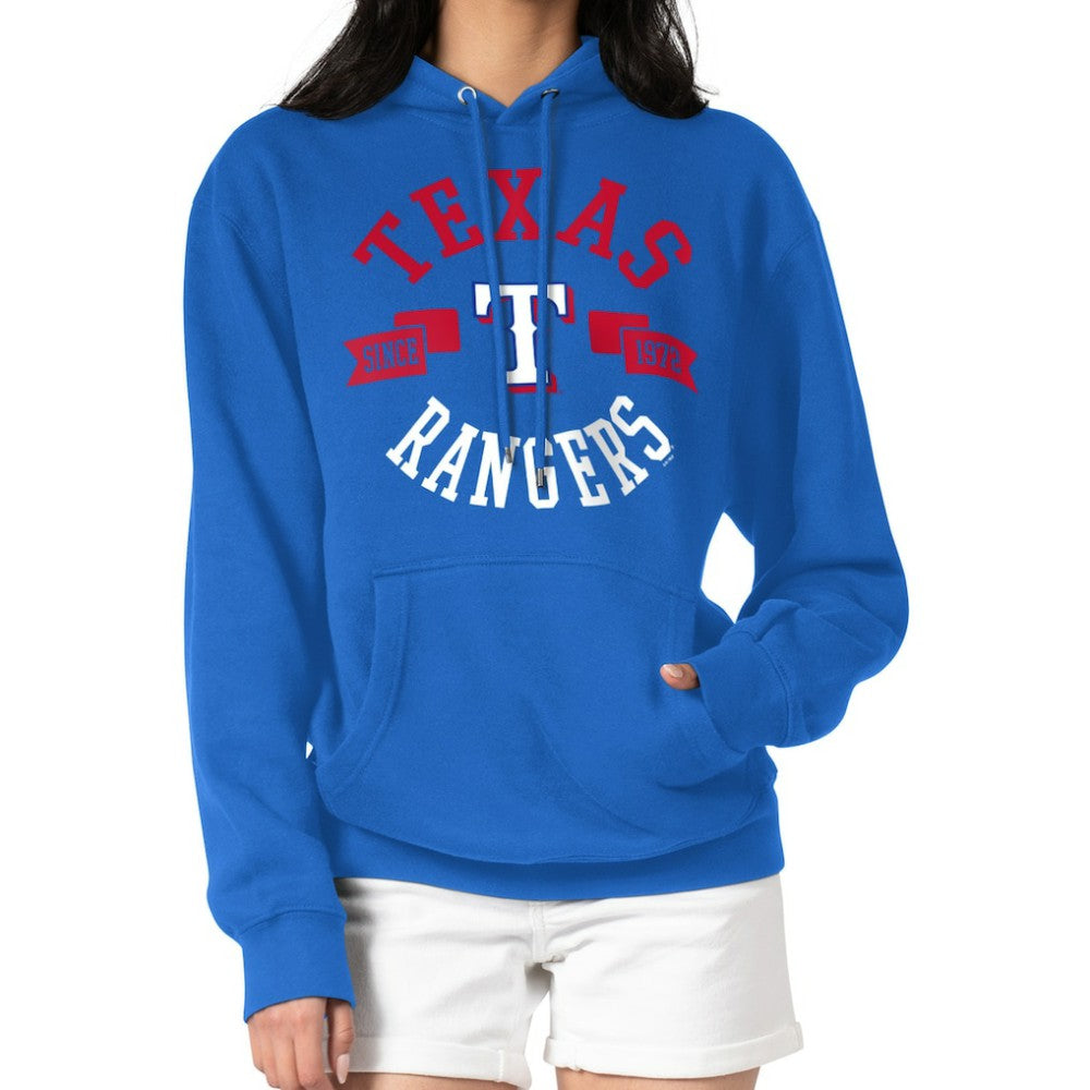 Texas Rangers G-III 4Her by Carl Banks Women's City Graphic Pullover Hoodie Near Me
