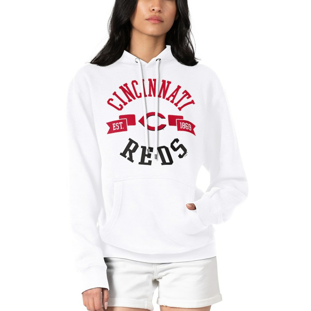 Cincinnati Reds G-III 4Her by Carl Banks Women's City Graphic Pullover Hoodie Online
