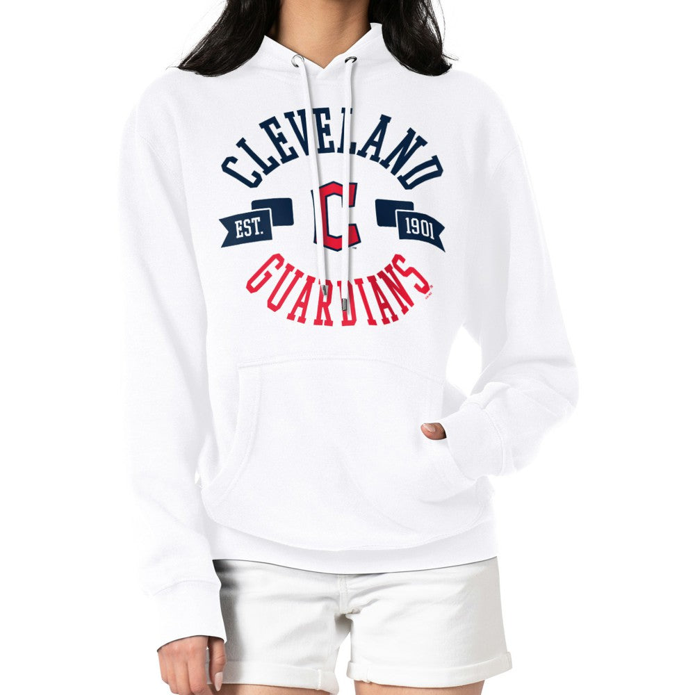Cleveland Guardians G-III 4Her by Carl Banks Women's City Graphic Pullover Hoodie Clearance