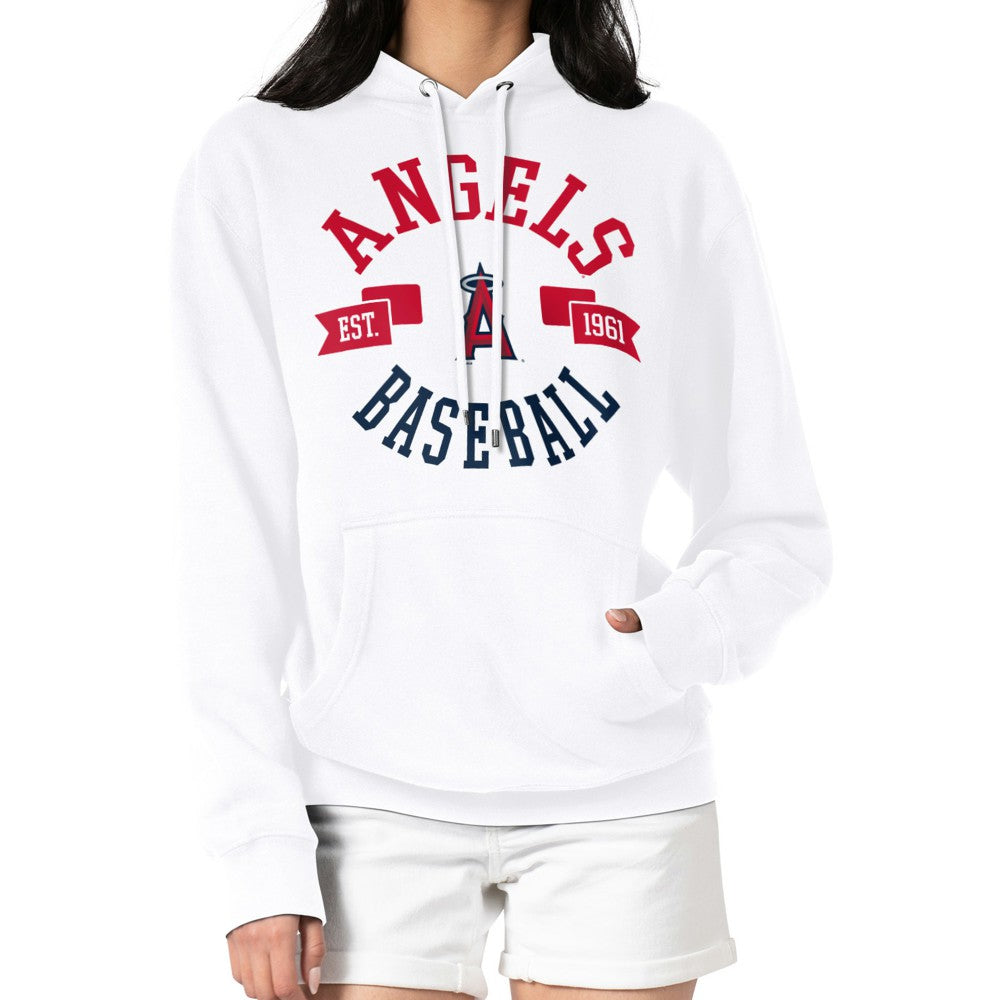 Los Angeles Angels G-III 4Her by Carl Banks Women's City Graphic Pullover Hoodie for sale