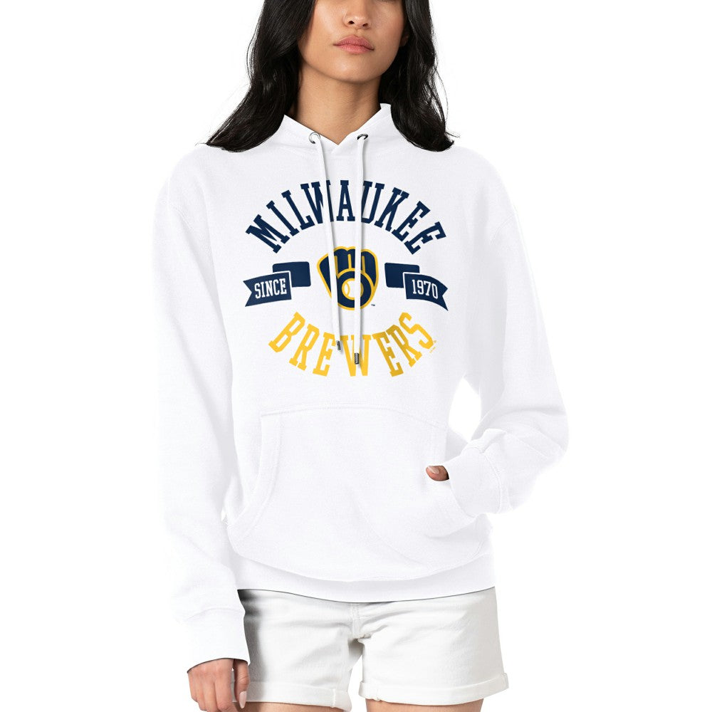 Milwaukee Brewers G-III 4Her by Carl Banks Women's City Graphic Pullover Hoodie Near Me