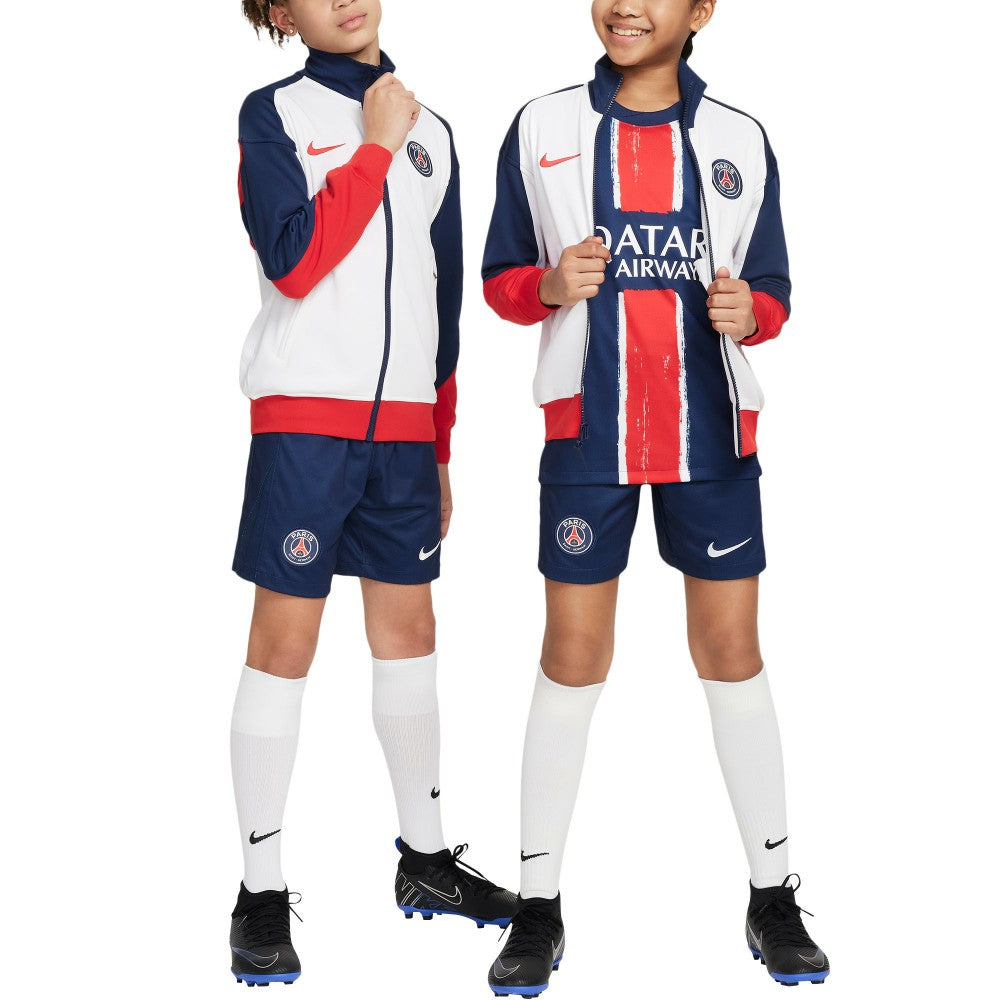 Nike Paris Saint-Germain Youth 2024/25 Home Stadium Shorts - Navy