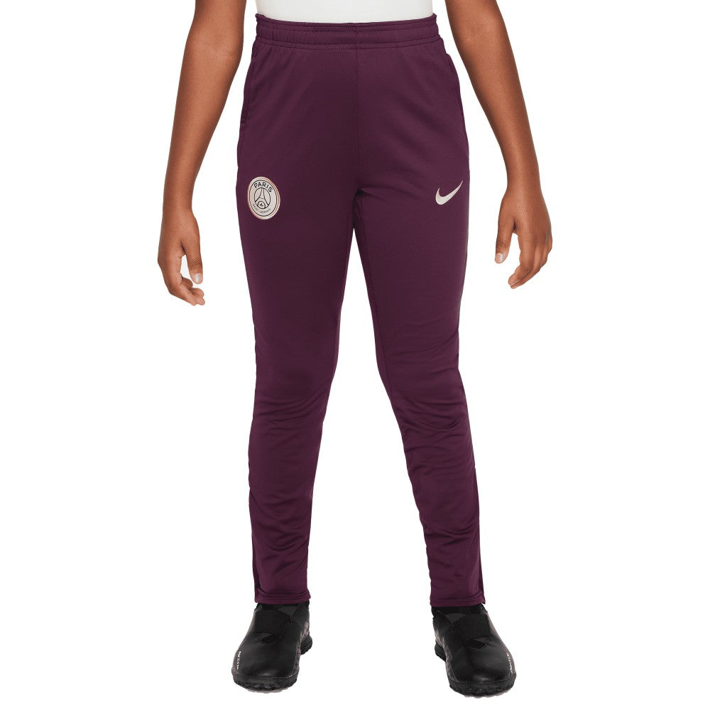 Nike Paris Saint-Germain Youth 2024/25 Strike Training Pants - Burgundy