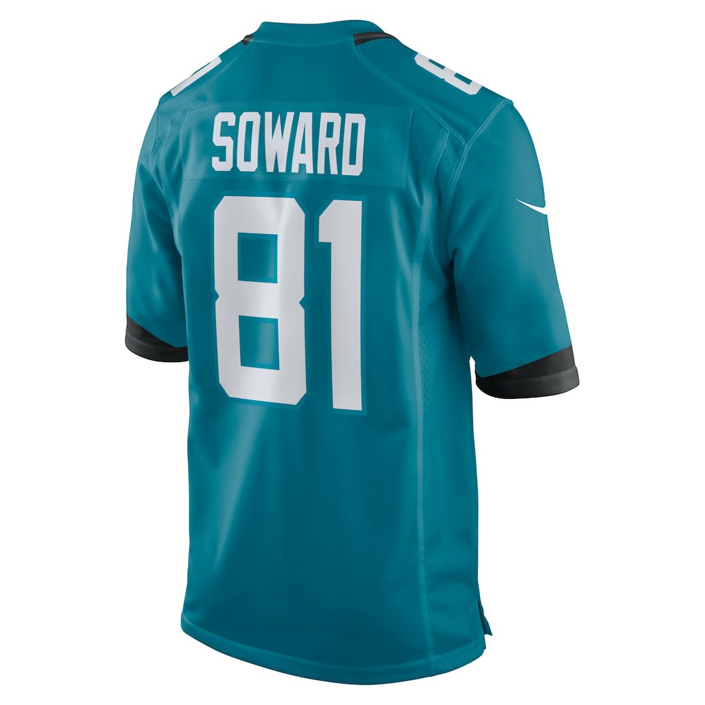 R. Jay Soward Jacksonville Jaguars Retired Player Team Game Jersey Teal - Nike