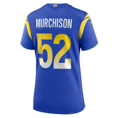 Larrell Murchison Los Angeles Rams Women's Team Game Jersey Royal - Nike
