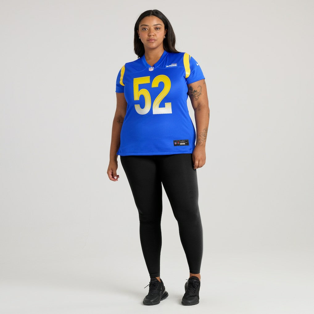 Larrell Murchison Los Angeles Rams Women's Team Game Jersey Royal - Nike