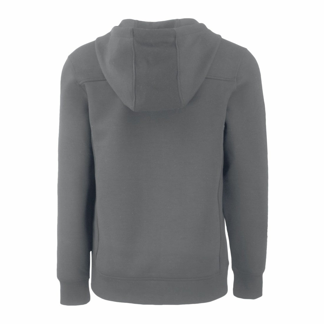Denver Broncos Cutter & Buck Throwback Roam Eco Half-Zip Recycled Pullover Hoodie Gray - NFL