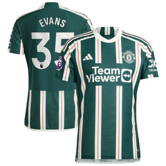 Adidas Jonny Evans Manchester United 2023/24 Away Player Jerseys – Green