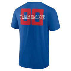 NBA - Detroit Pistons Stellar Personalized Name & Number T-Shirt - Blue