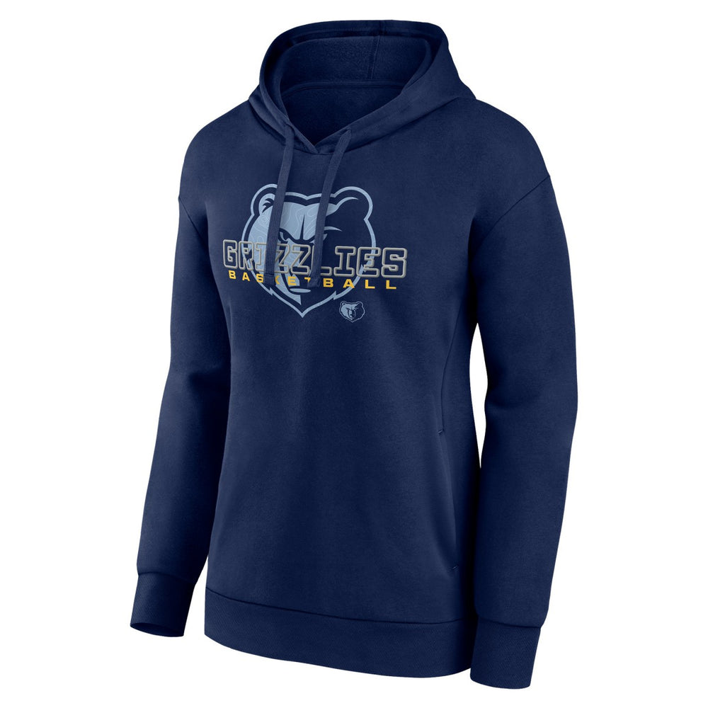 NBA - Memphis Grizzlies Women's Stellar Personalized Name & Number Pullover Hoodie - Navy