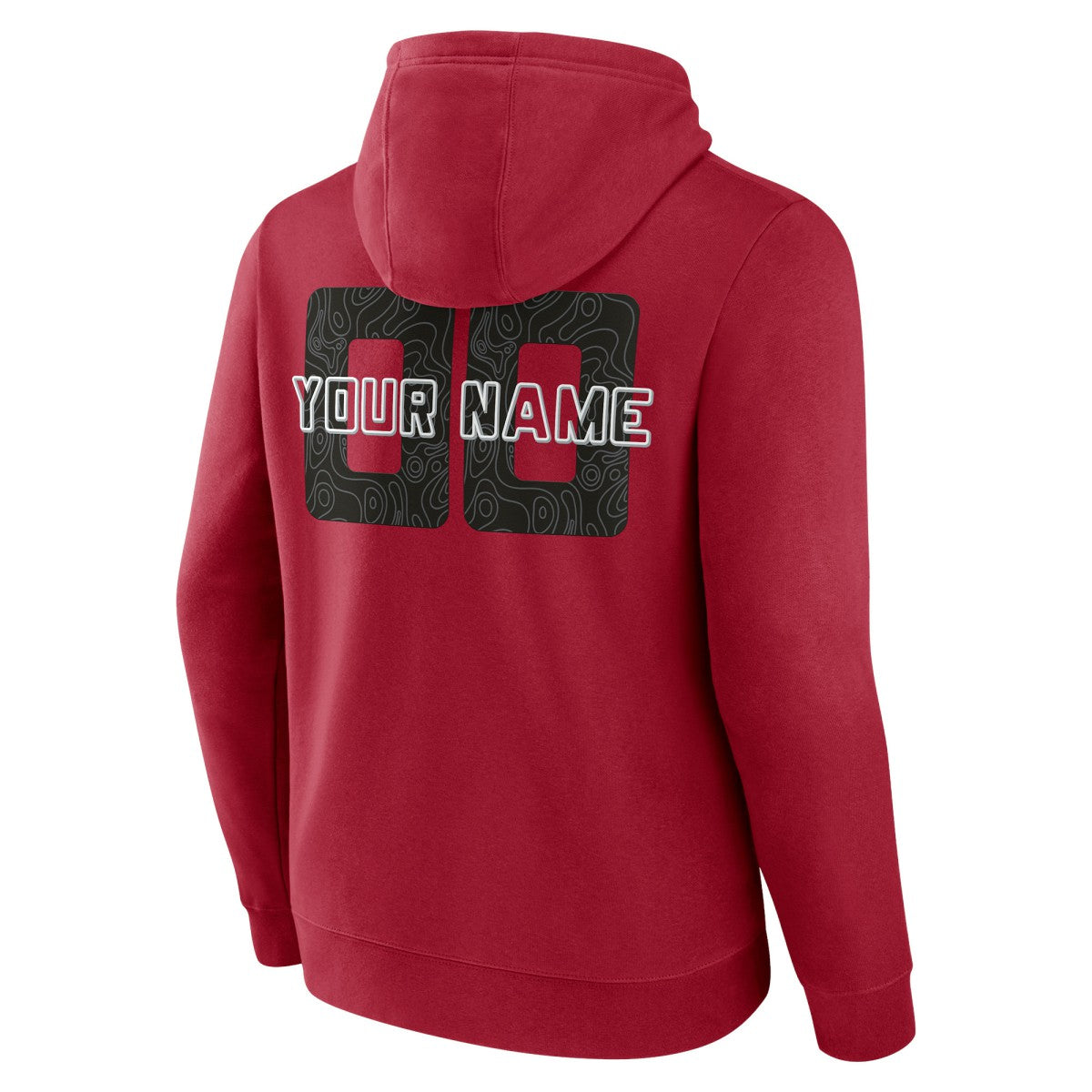 NBA - Miami Heat Stellar Personalized Name & Number Pullover Hoodie - Red
