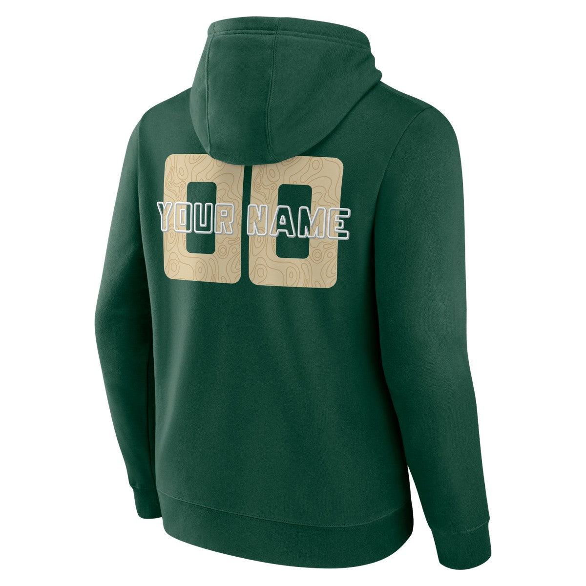 NBA - Milwaukee Bucks Stellar Personalized Name & Number Pullover Hoodie - Hunter Green