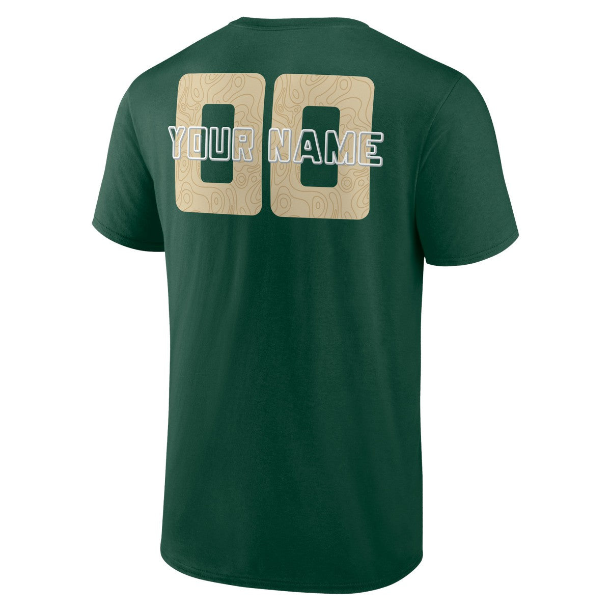 NBA - Milwaukee Bucks Stellar Personalized Name & Number T-Shirt - Hunter Green