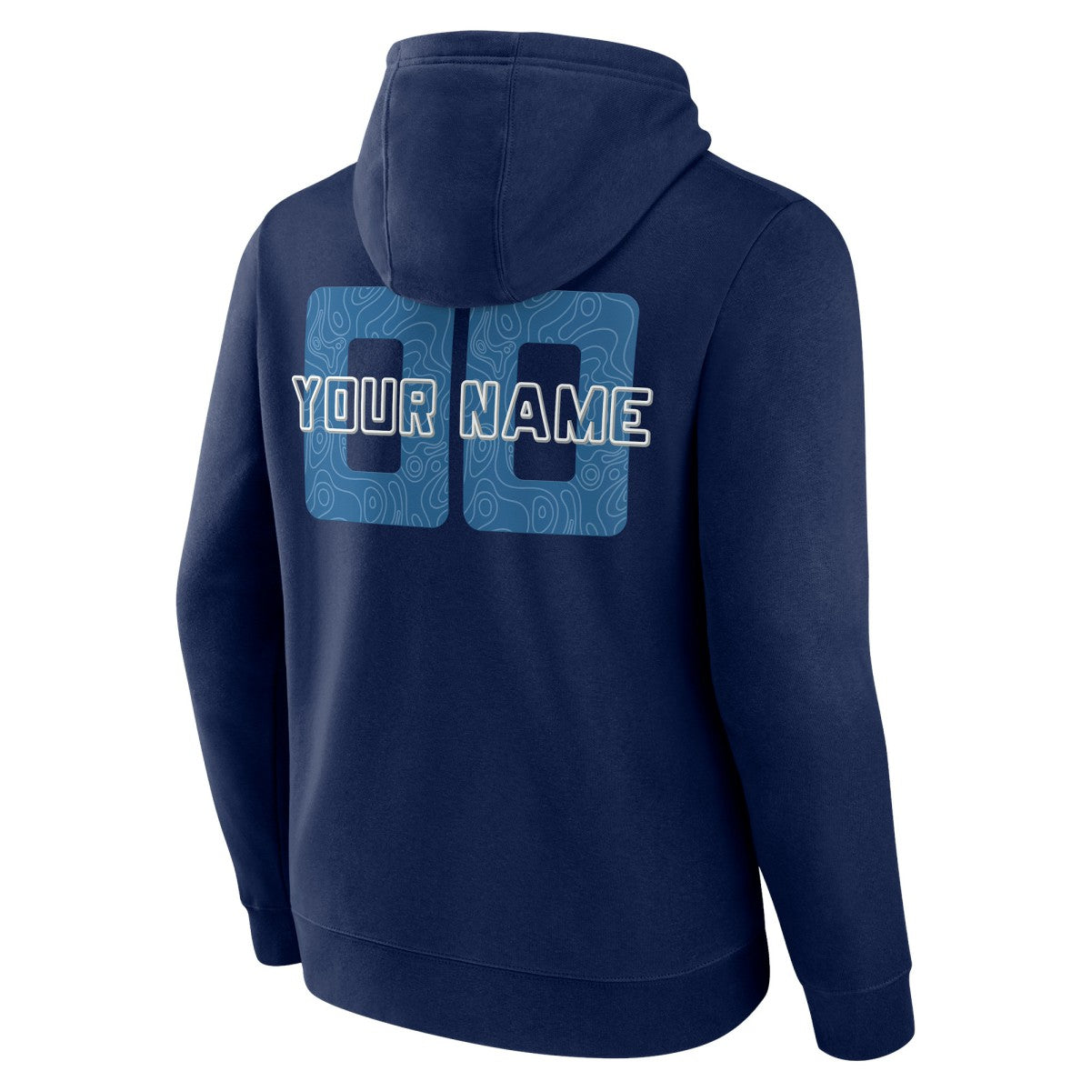 NBA - Minnesota Timberwolves Stellar Personalized Name & Number Pullover Hoodie - Navy