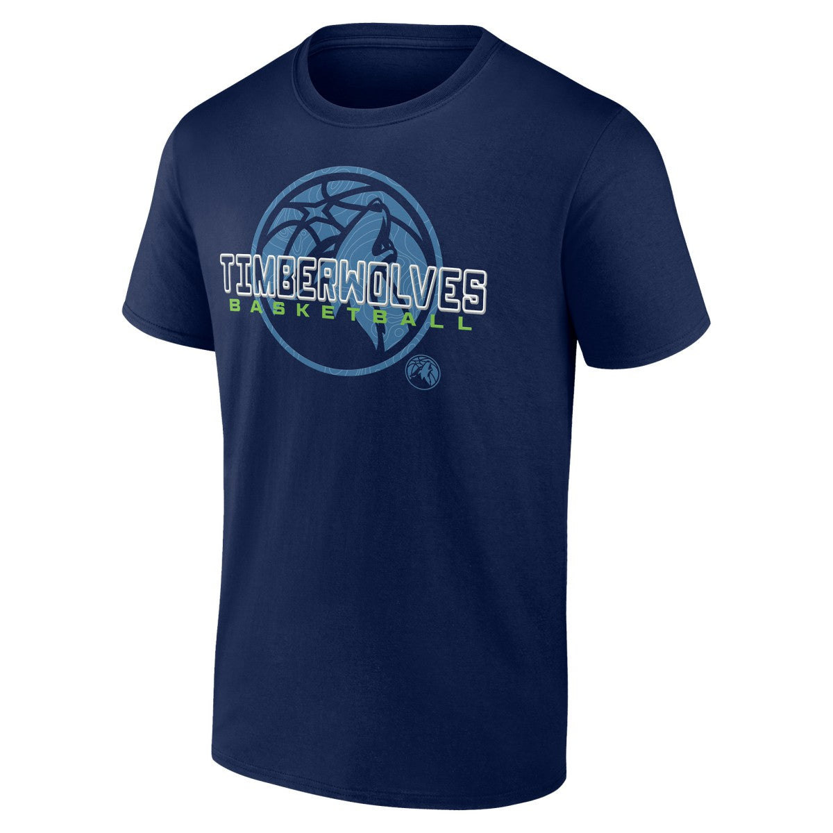 NBA - Minnesota Timberwolves Stellar Personalized Name & Number T-Shirt - Navy