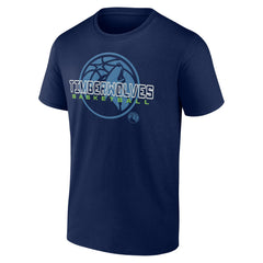 NBA - Minnesota Timberwolves Stellar Personalized Name & Number T-Shirt - Navy