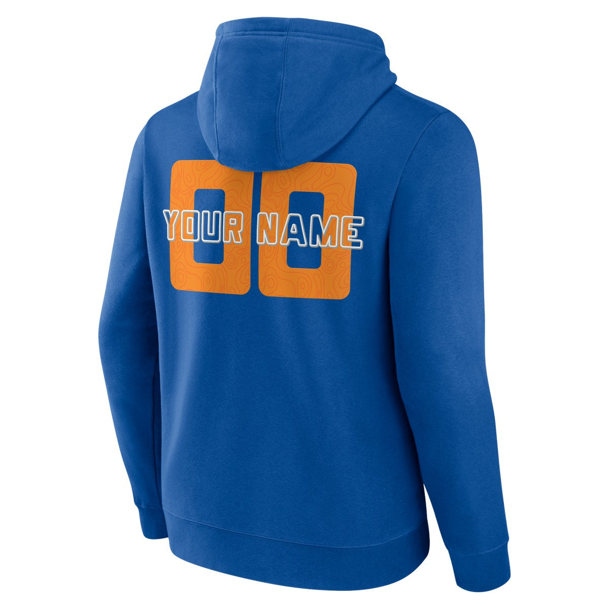 NBA - New York Knicks Stellar Personalized Name & Number Pullover Hoodie - Blue