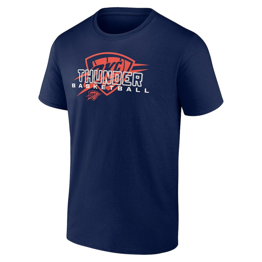 NBA - Oklahoma City Thunder Stellar Personalized Name & Number T-Shirt - Navy