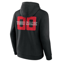NBA - Portland Trail Blazers Stellar Personalized Name & Number Pullover Hoodie - Black