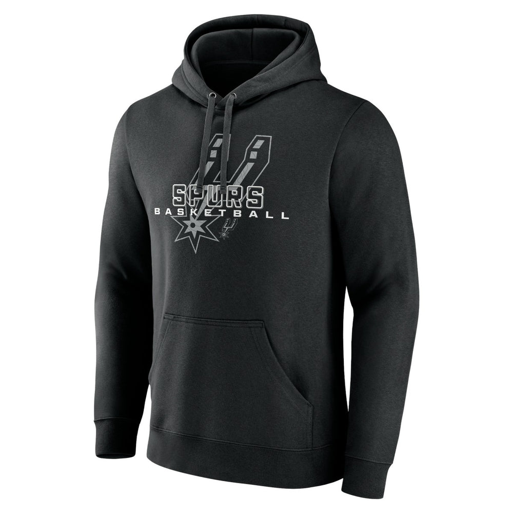 NBA - San Antonio Spurs Stellar Personalized Name & Number Pullover Hoodie - Black