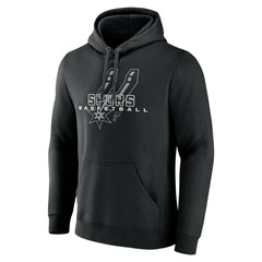 NBA - San Antonio Spurs Stellar Personalized Name & Number Pullover Hoodie - Black