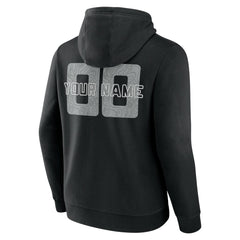 NBA - San Antonio Spurs Stellar Personalized Name & Number Pullover Hoodie - Black