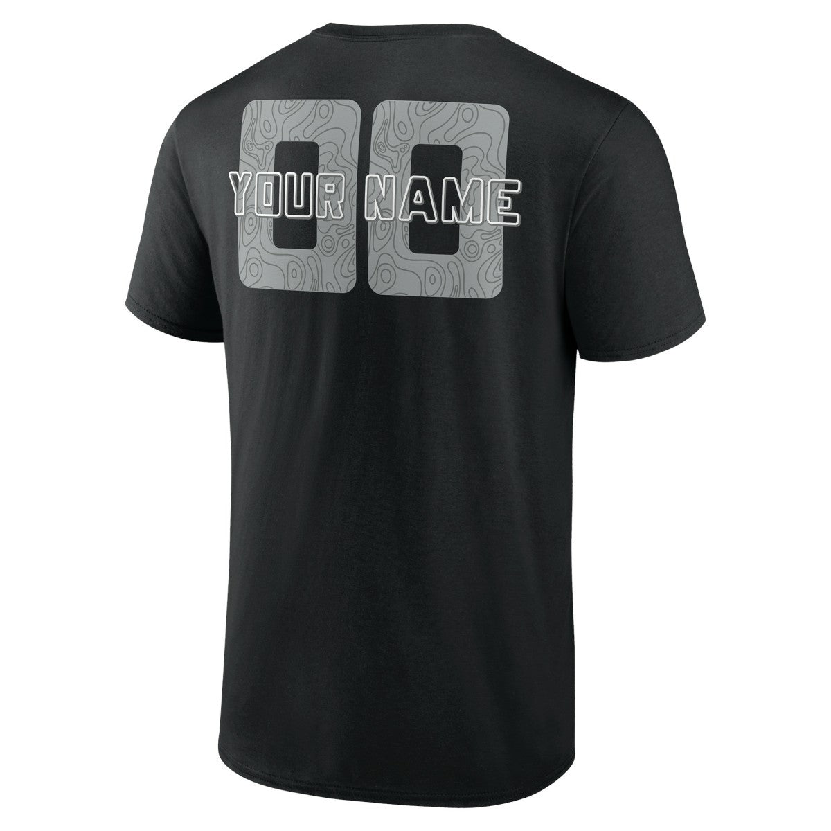 NBA - San Antonio Spurs Stellar Personalized Name & Number T-Shirt - Black