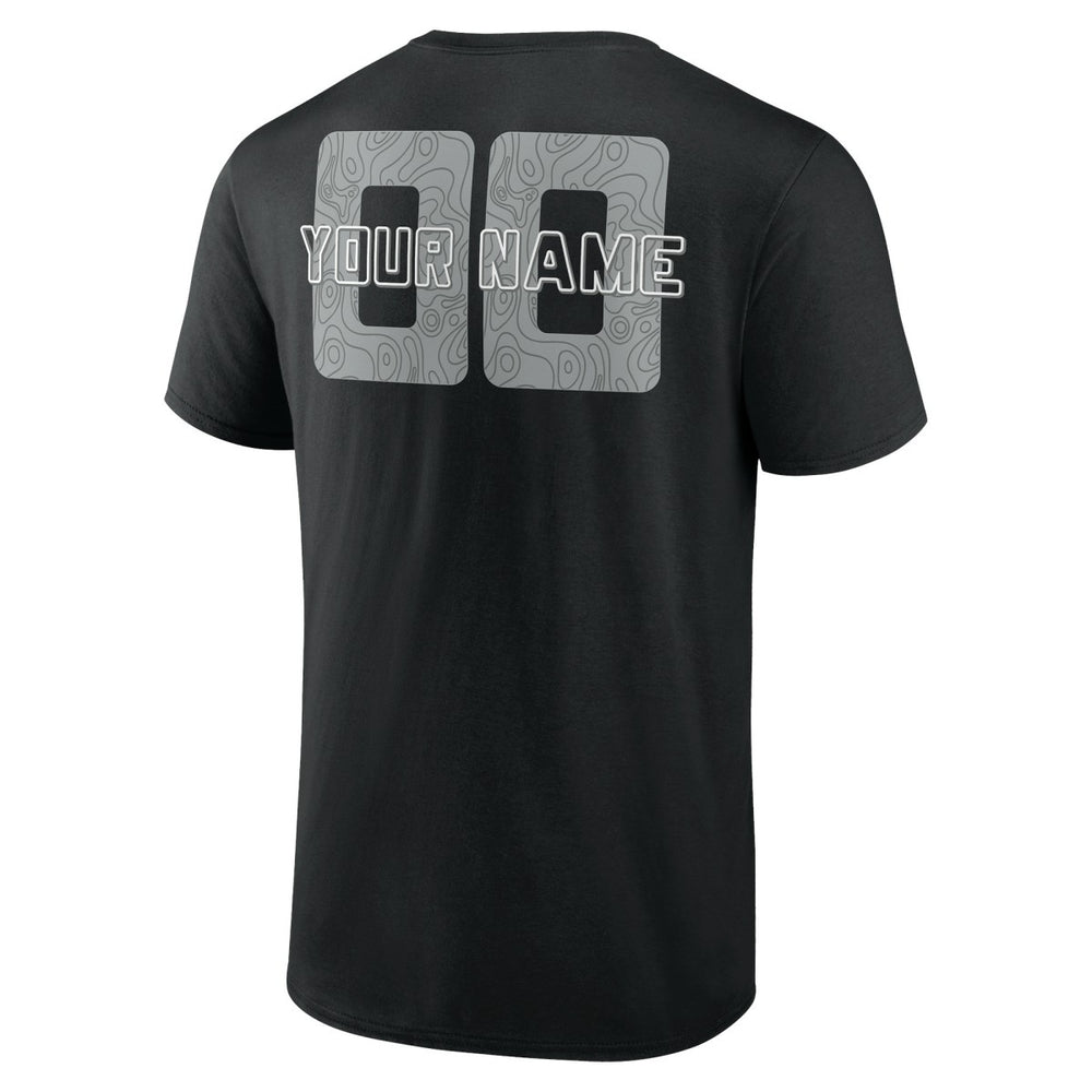 NBA - San Antonio Spurs Stellar Personalized Name & Number T-Shirt - Black