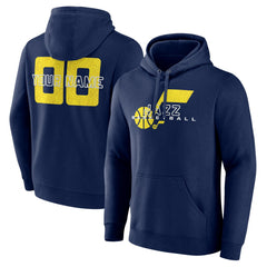 NBA - Utah Jazz Stellar Personalized Name & Number Pullover Hoodie - Navy