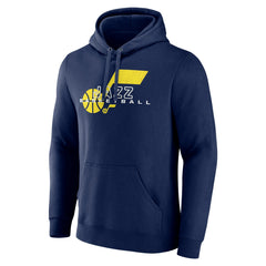 NBA - Utah Jazz Stellar Personalized Name & Number Pullover Hoodie - Navy