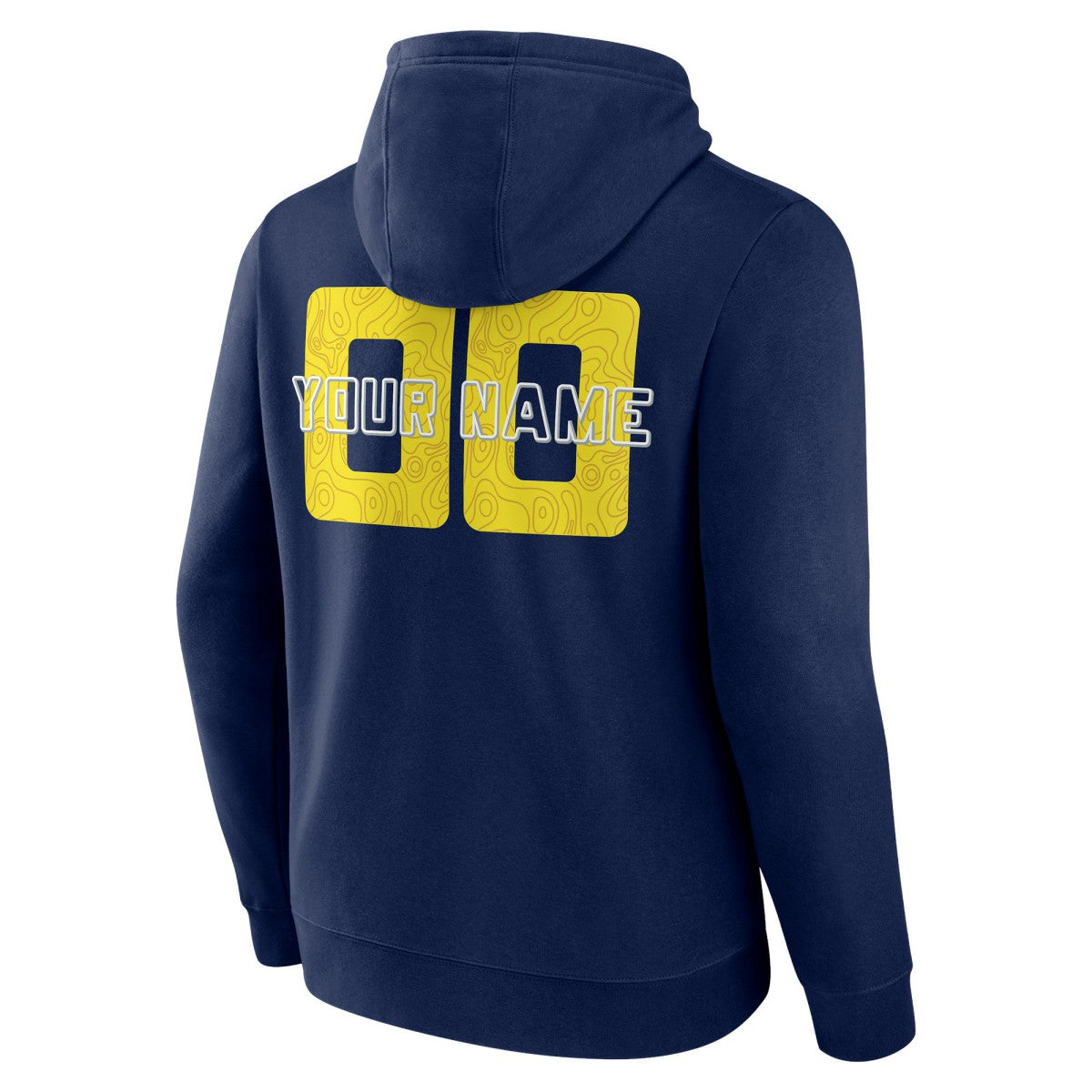 NBA - Utah Jazz Stellar Personalized Name & Number Pullover Hoodie - Navy